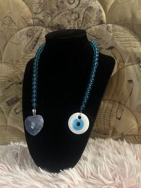 MAYAMAR Evil Eye Love Bag Charm - NWT Handcrafted in Mexico